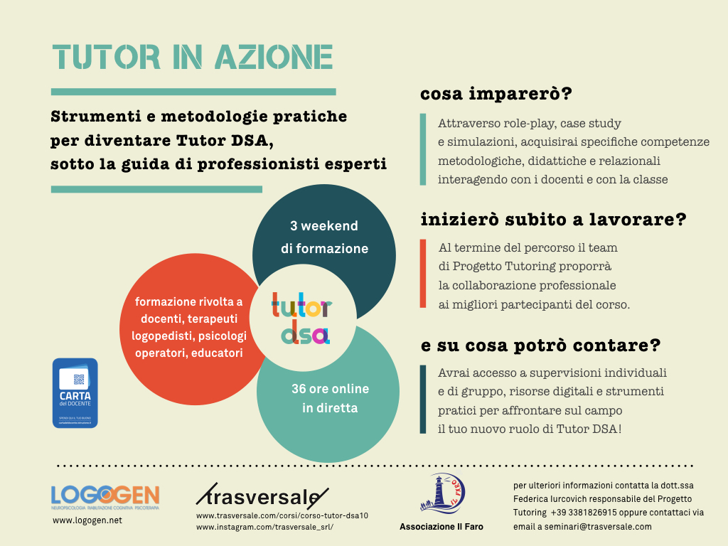 Al momento stai visualizzando Tutor in Azione